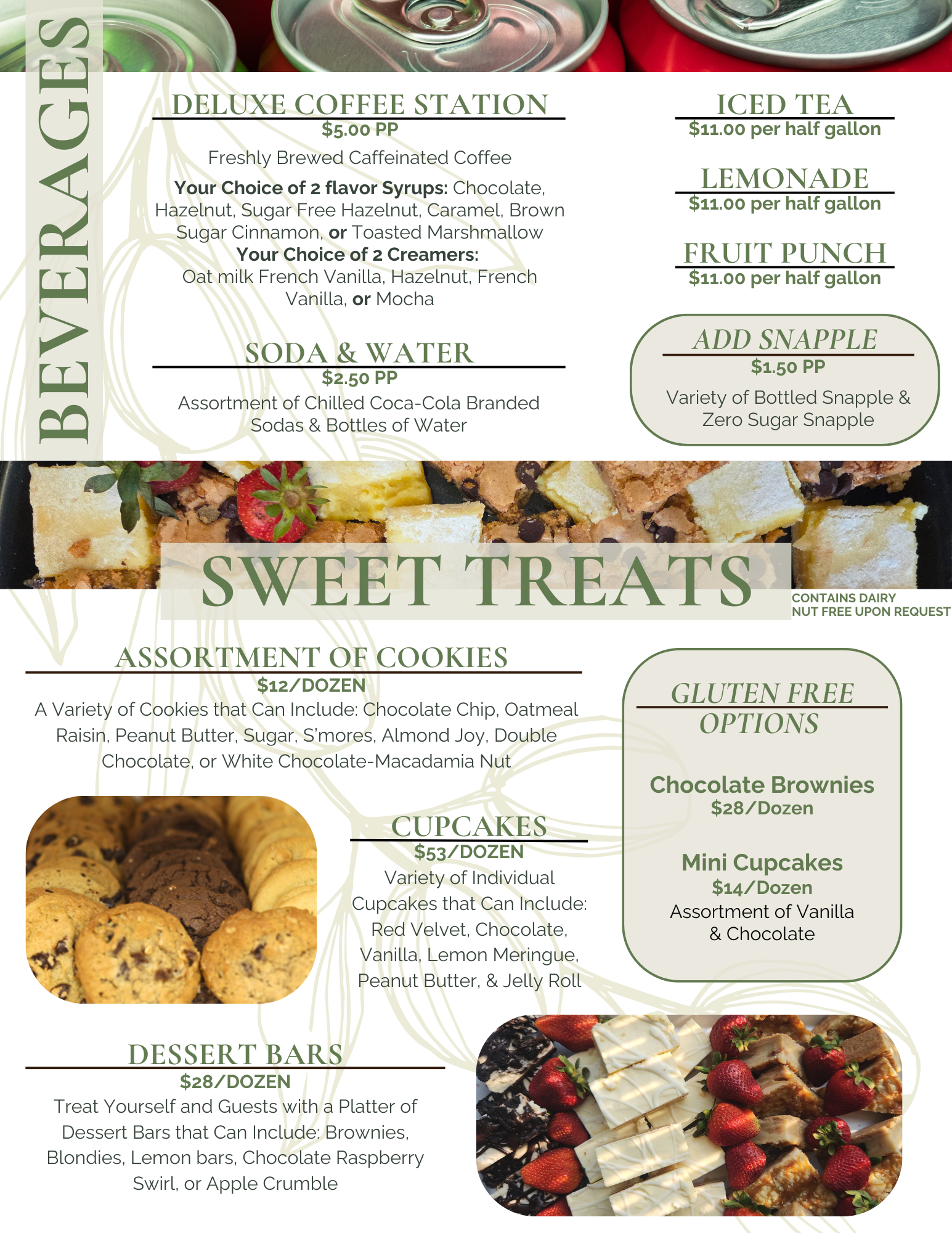 2026 Menu